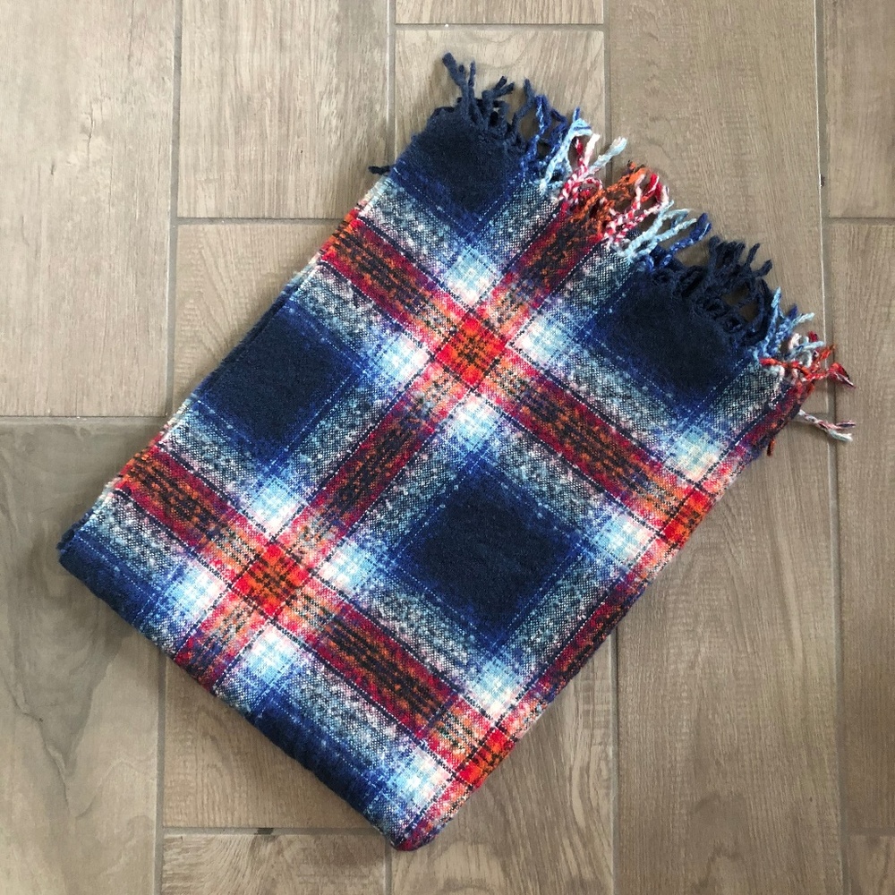 MERONA- PLAID OVRSIZED SCARF